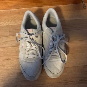 reebok classic nylon white